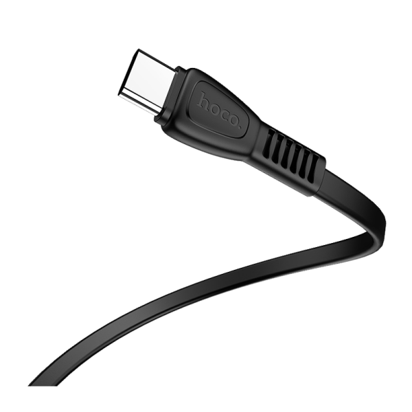 Кабель HOCO X40 USB (m)-Type-C (m) 1.0м 2.4A TPE черный (1/33/330)