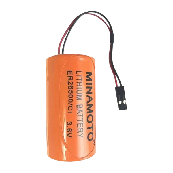 Батарейка Minamoto 26500 Shrink 1 Li-SOCl2 3.7V с выводами (C, connector)