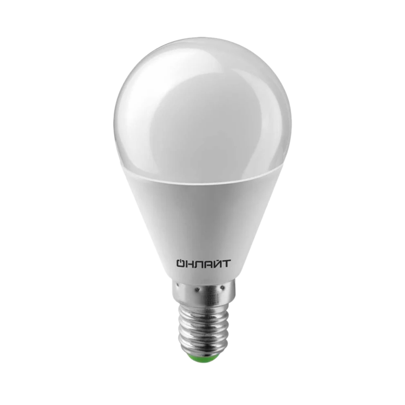 Лампа светодиодная ОНЛАЙТ OLL-G45-10-230-4K-E14(100)