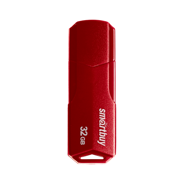 Флеш-накопитель Smartbuy Clue 32GB USB2.0 пластик бургунди