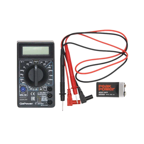 Мультиметр GoPower DigiM 200 (1/100)