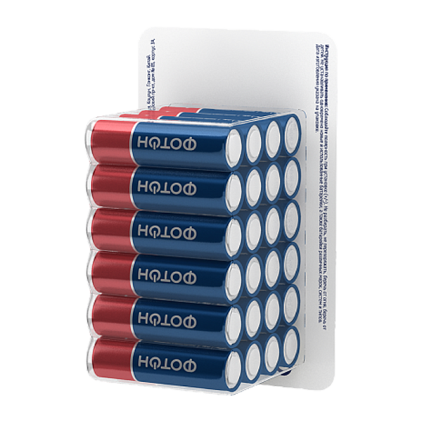 *Батарейка Фотон LR6 AA BOX24 Alkaline 1.5V (24/240/720) 