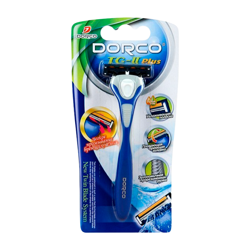 Бритва DORCO TG-II Plus TN A3002 1 кассета (под крепления Slalom) (1/6)