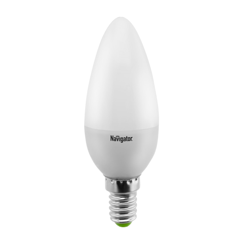 Лампа светодиодная Navigator C35 E14 3W 2700К 220-240V свеча матовая (1/10/100)