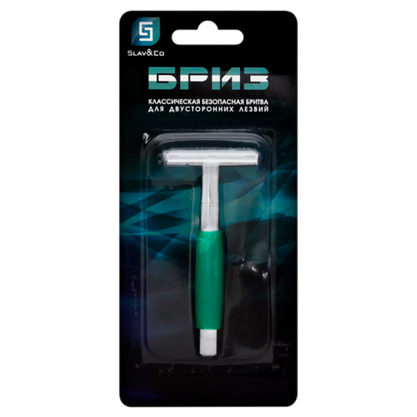 Бритва Slav&Co БРИЗ безопасная 1шт.