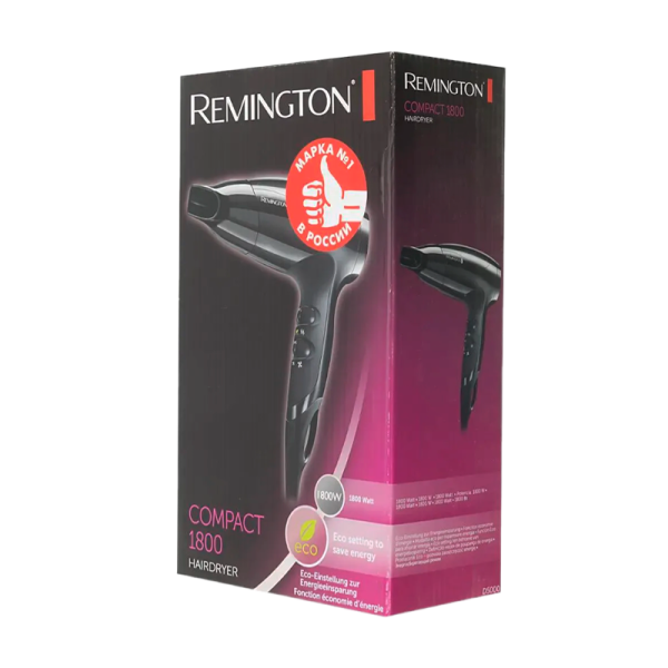 Фен Remington D5000 1800W черный