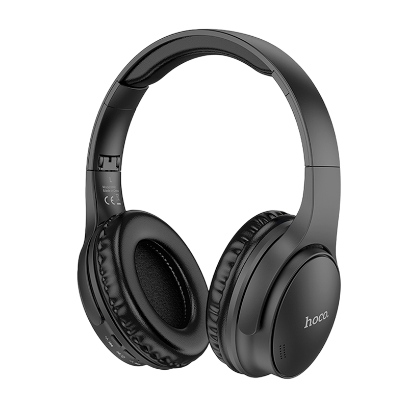 Наушники полноразмерные HOCO W40 Mighty bluetooth 5.3 черный (1/60)