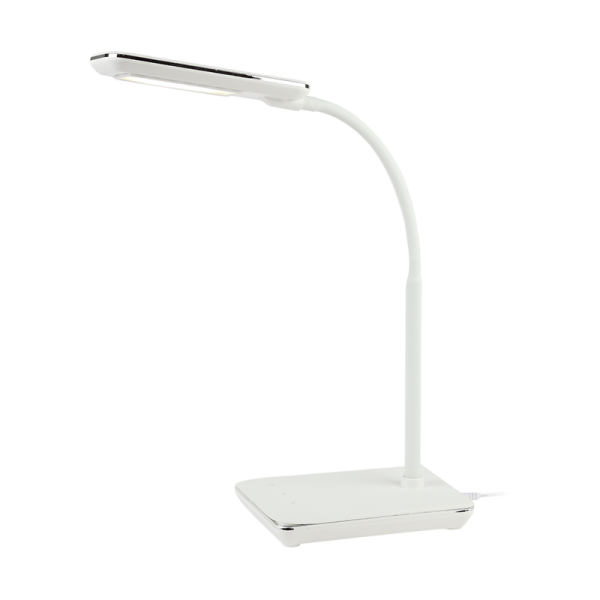 Светильник настольный ЭРА NLED-464 7W 220V 20LED на основании сенс. 5 ур.ярк. белый (1/12)