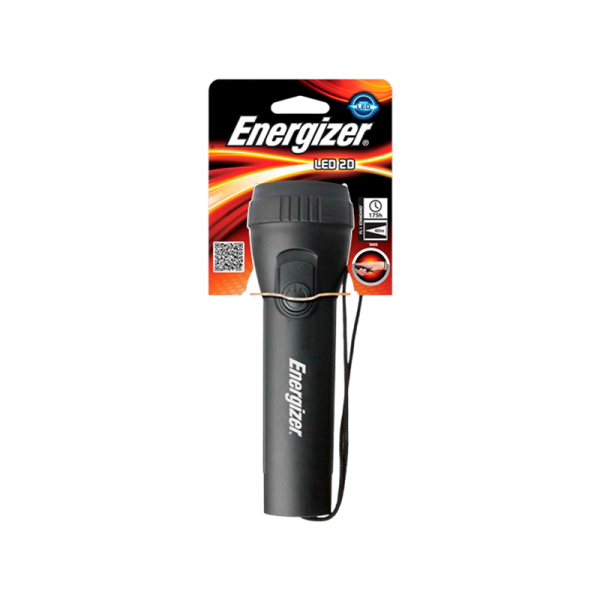 Фонарь универсальный Energizer Plastic Light 1.2W 1LED от батареек черный (1/12)