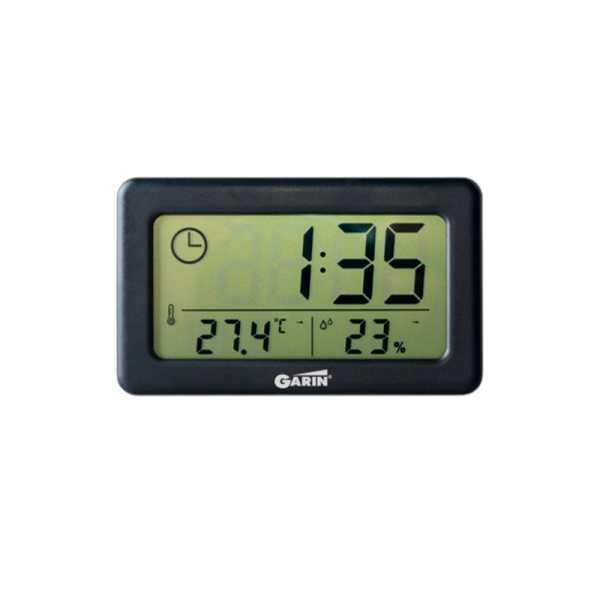 Термометр GARIN Точное Измерение THC-1 Термометр-гигрометр-часы