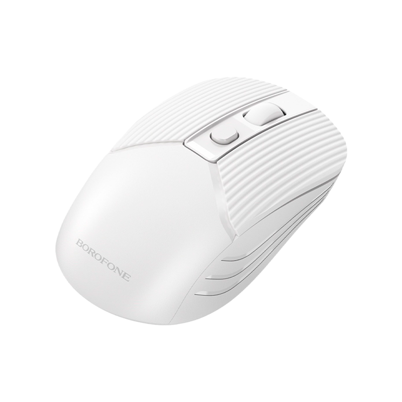 Мышь беспроводная Borofone BG5 классическая USB белый (1/22/88)