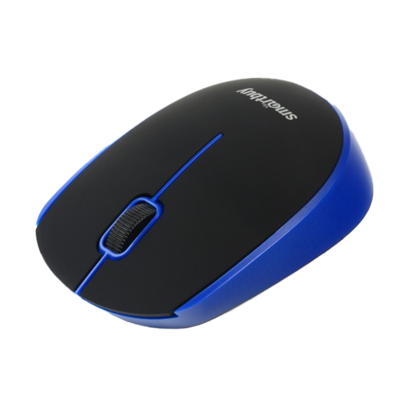 Мышь беспроводная Smartbuy 368AG ONE классическая USB черный синий (1/40)