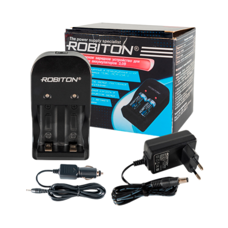 Зарядное устройство ROBITON SmartRCR123 (1/60)