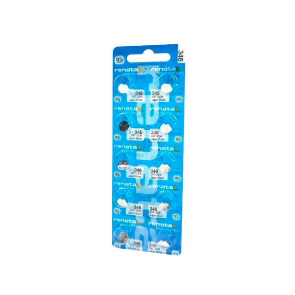 Батарейка Renata 346 (SR712SW) BL10 Silver Oxide 1.55V (10/100)