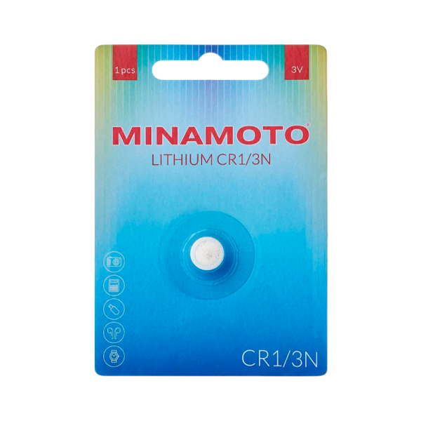 Батарейка Minamoto CR1/3N BL1 Lithium 3V (20/360)