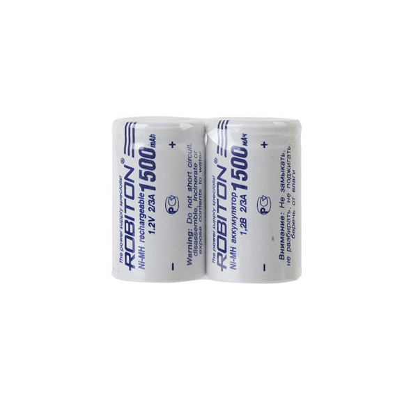 Аккумулятор ROBITON 1500MH2/3A-2 SR2, в упак 32 шт (2/32/384)