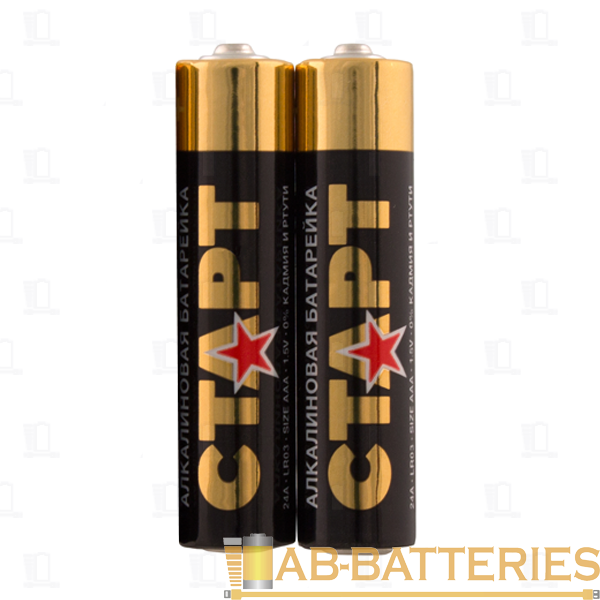 Батарейка Старт LR03 AAA BL2 Alkaline 1.5V (2/40/720)
