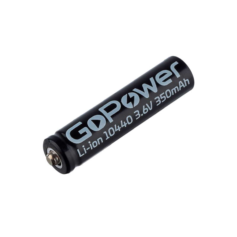 Аккумулятор Li-ion GoPower 10440 PC1 3.7V 350mAh без выводов