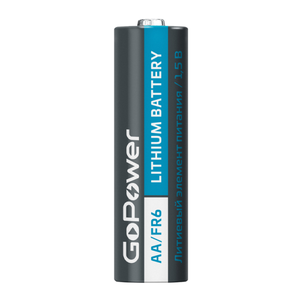 Батарейка GoPower FR6 AA BOX10 Lithium 1.5V (10/400)