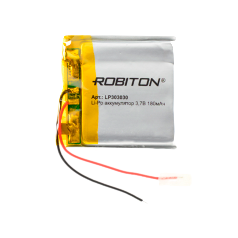 Аккумулятор ROBITON LP303030 3.7В 180мАч PK1 (1/10/250)