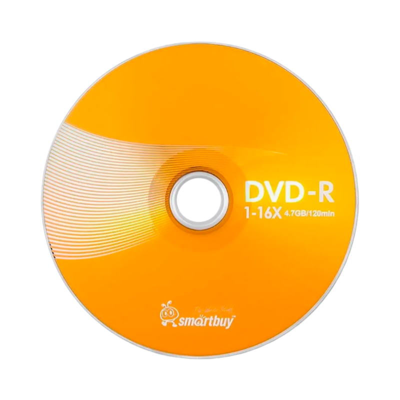 Диск DVD-R Smartbuy 4.7GB 16x Shrink 50 (50/600)