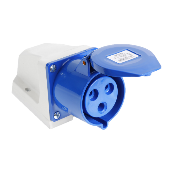 Розетка Smartbuy стационарная наружная 123 2Р+РЕ 32А 220В IP44