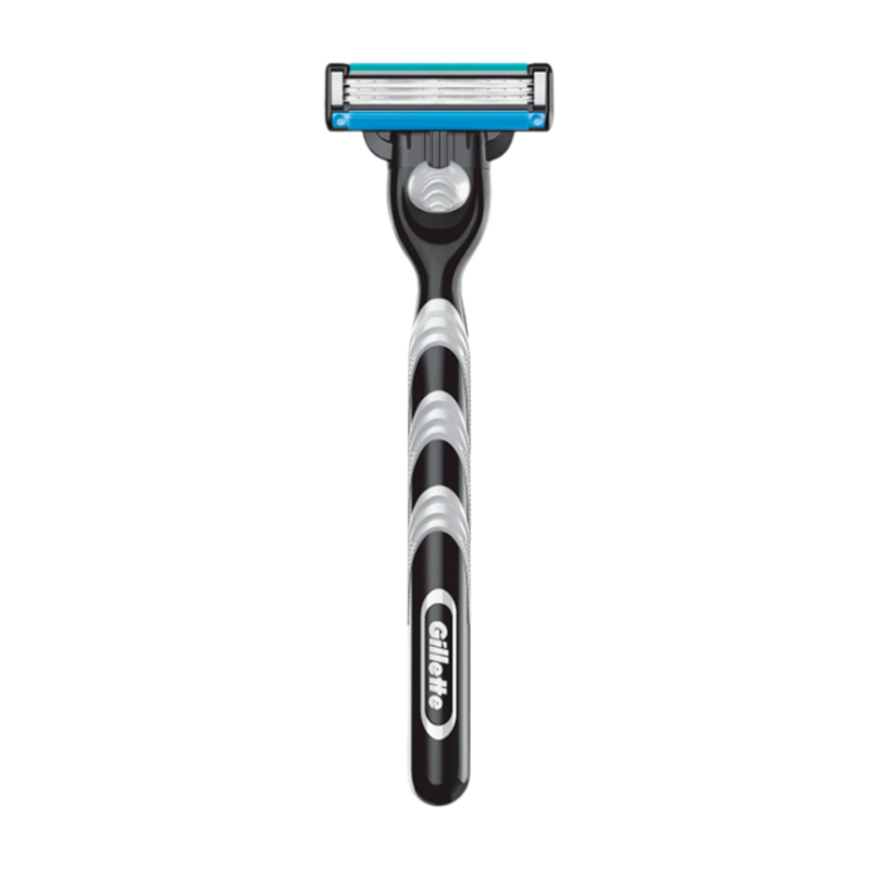 Бритва Gillette MACH3 3 лезвия 1 кассета пластиковая ручка ENG (1/6)