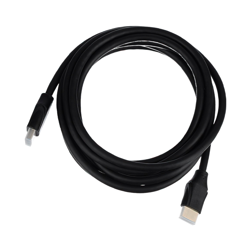 Кабель GoPower HDMI (m)-HDMI (m) 3.0м ПВХ ver.1.4 черный Premium Zip-Lock c подвесом (1/125)