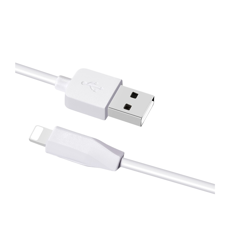 Кабель HOCO X1 USB (m)-Lightning (m) 3.0м 2.4A ПВХ белый (1/20/200)