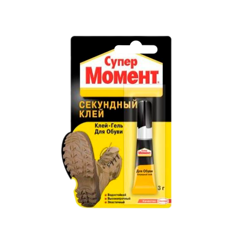 Супер-клей Момент обувной 3г BL1 шоу-бокс (1/10/120)