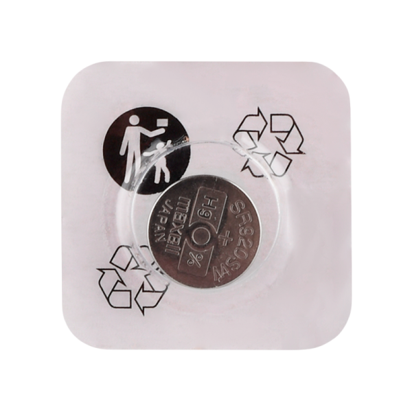 Батарейка Maxell 371 (SR920SW) BL1 Silver Oxide 1.55V 0%Hg (1/10/100)