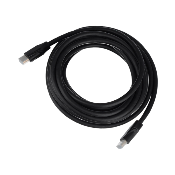 Кабель GoPower HDMI (m)-HDMI (m) 5.0м ПВХ ver.1.4 черный в пакете (1/100)