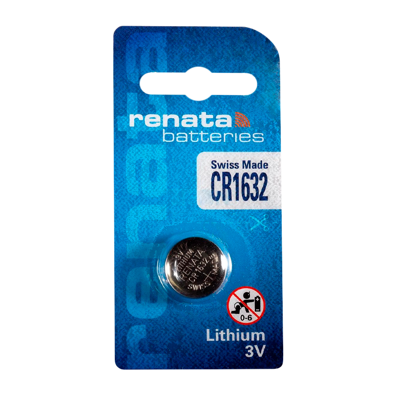 Батарейка Renata CR1632 BL1 Lithium 3V (10/300/2400)