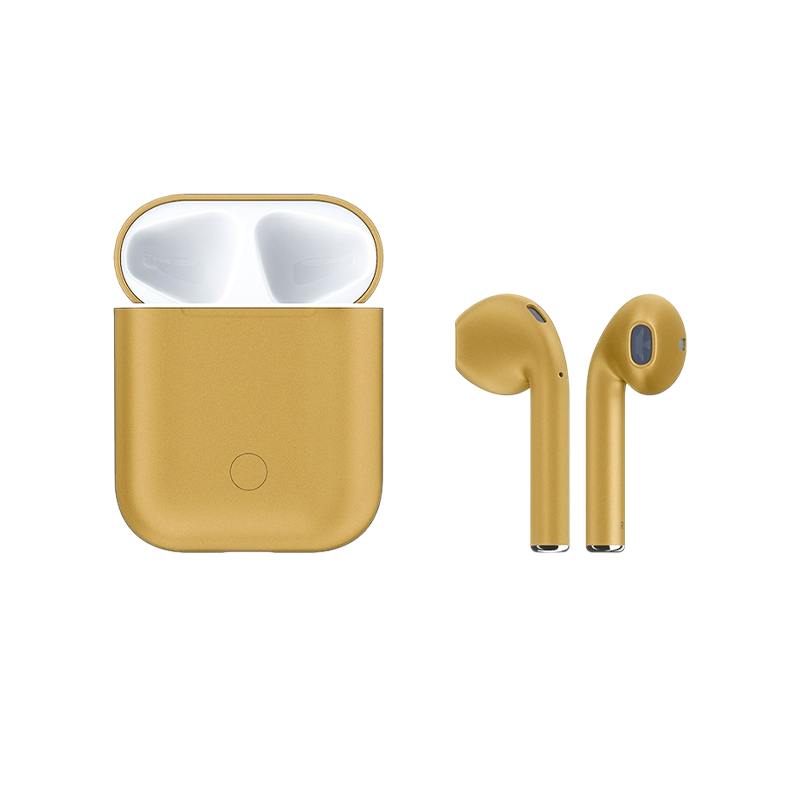 Наушники вставные HOCO ES28 bluetooth 5.0 с микр. золотой (1/18/180)