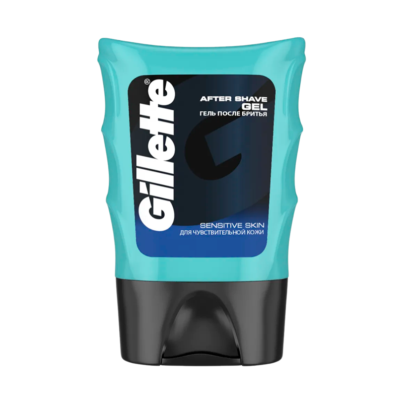 Гель после бритья Gillette Sensitive Skin успокаивающий 75мл (1/6)