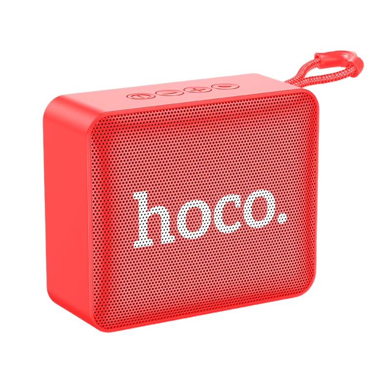 Портативная колонка HOCO BS51 bluetooth 5.2 microSD красный (1/48)
