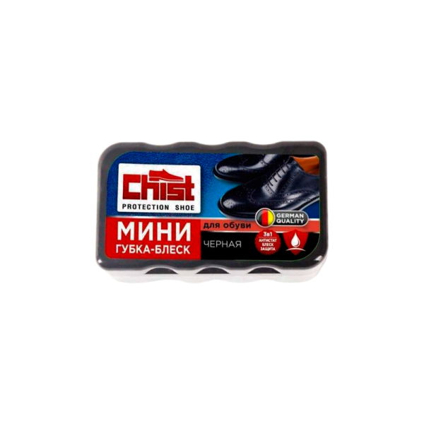 Мини-губка CHIST для гладкой кожи черная