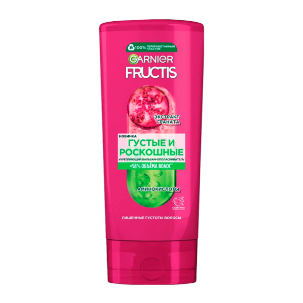 Бальзам для волос Garnier Fructis Густые и Роскошные 200мл (1/12)