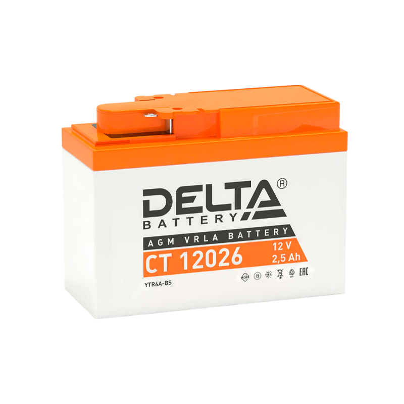 Аккумулятор для мототехники Delta CT 12026 (1/20)