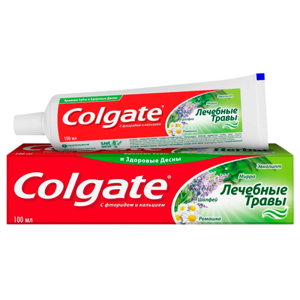 Зубная паста COLGATE Лечебные травы 100мл (1/48)