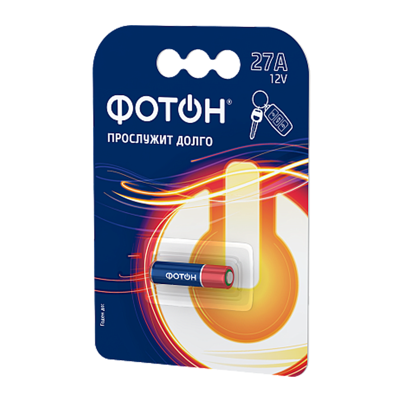 *Батарейка Фотон LR27/A27/MN27 BL1 Alkaline 12V (1/20) 