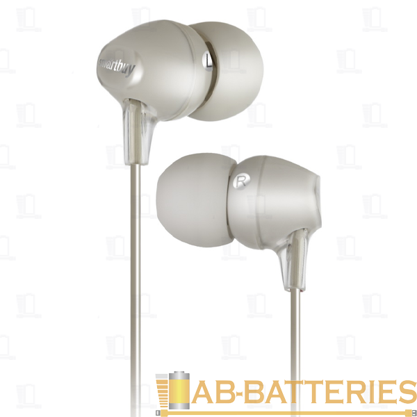 Наушники внутриканальные Smartbuy A8 серый (1/60)