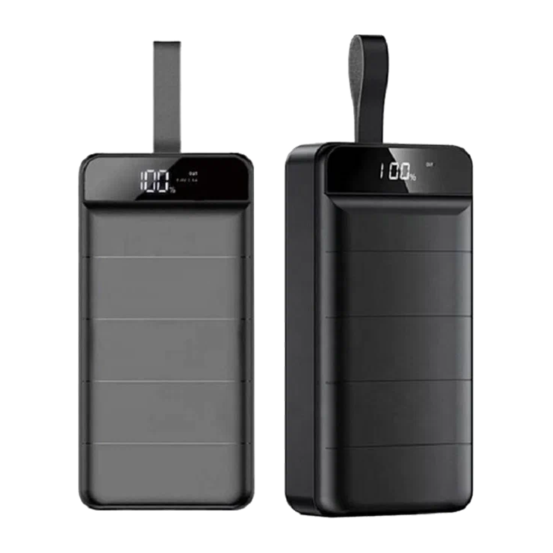 Внешний аккумулятор Remax RPP-185 50000mAh 2.1A 3USB/Lightning/Type-C черный (1/15)