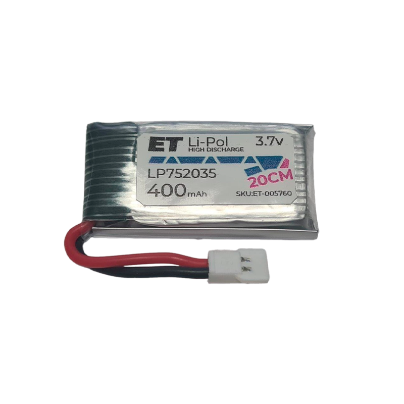 Аккумулятор ET LP752035-20CSM Li-Pol, 3.7В 400мАч