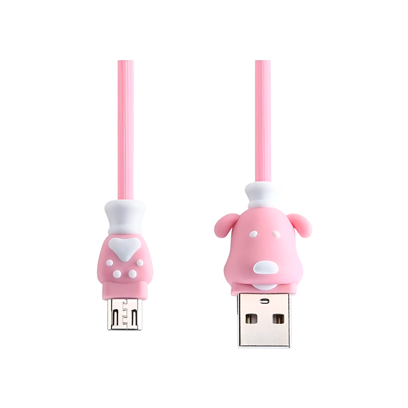 USB кабель REMAX Fortune (Micro) RC-106m Розовый