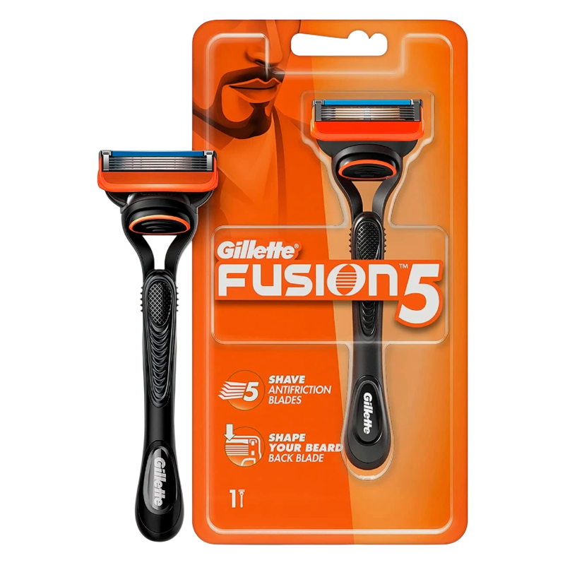 Бритва Gillette FUSION 5 лезвий 1 кассета ENG (1/2)