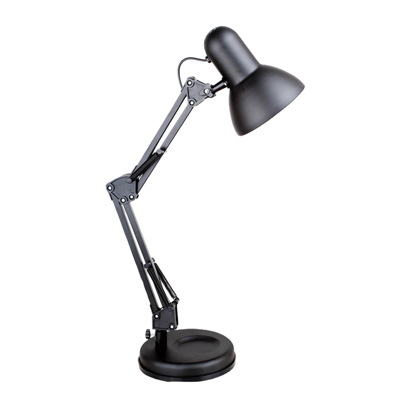 Светильник настольный Camelion KD-313 60W 230V E27 на основании черный (1/6)