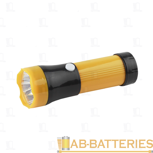 Фонарь универсальный Трофи TB4L 0.5W 4LED от батареек черный желтый (1/25/200)