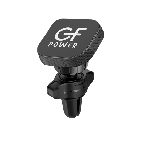 Держатель автомобильный GFPower CH-08 в воздуховод поворотный магнит черный (1/200)