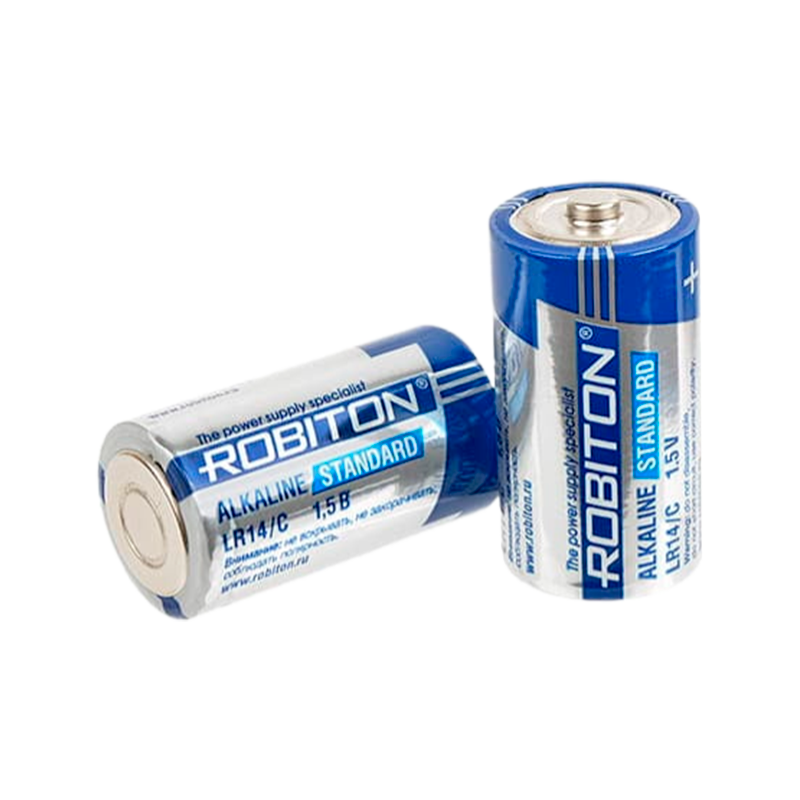 Батарейка ROBITON STANDARD LR14 BULK125, в упак 125 шт (125/250)